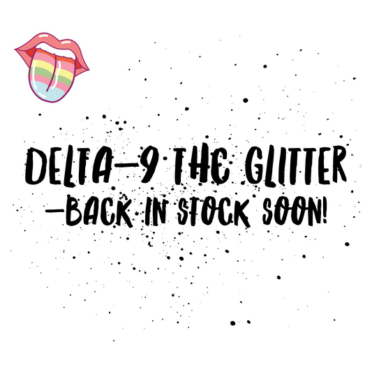 Delta 9 (D9) THC Edible Glitter